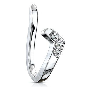 Small Non Piercing Nose or Ear Clip-on